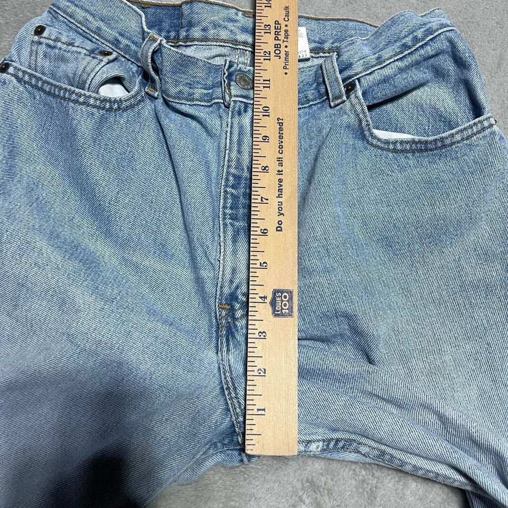 Vintage Levis 550 Jeans Womens Size 12 Mis M Blue Denim Relaxed Tapered Made USA - Picture 6 of 9
